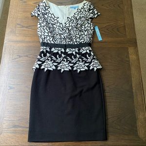 Antonio Melani Black & White Dress